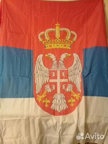 Флаг Сербии 230 х 150 см Флаг Сербии 230 х 150 см