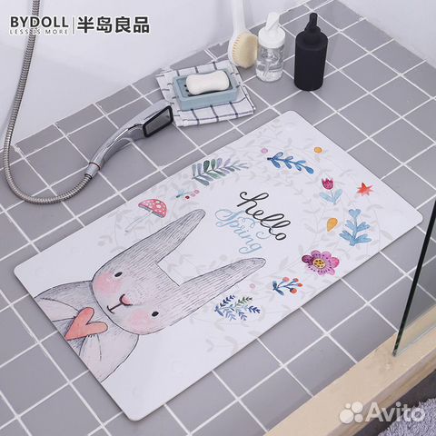 Коврики в ванну противоскользящие, новый