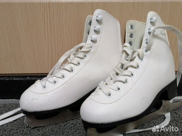 Коньки фигурные, детские, р. 30