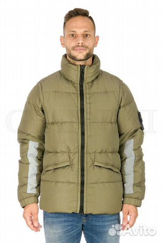 Пуховик stone island metal coton reflective M, XL