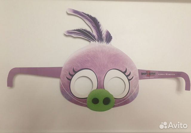 Маски карнавальные новогодние Angry Birds, тайная Маски карнавальные новогодние Angry Birds, тайная