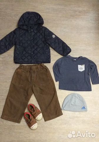 Вещи пакетом на мальчика, рост 86