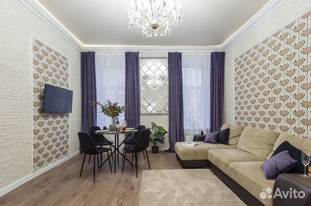 

2-к. квартира, 60 м², 2 кровати