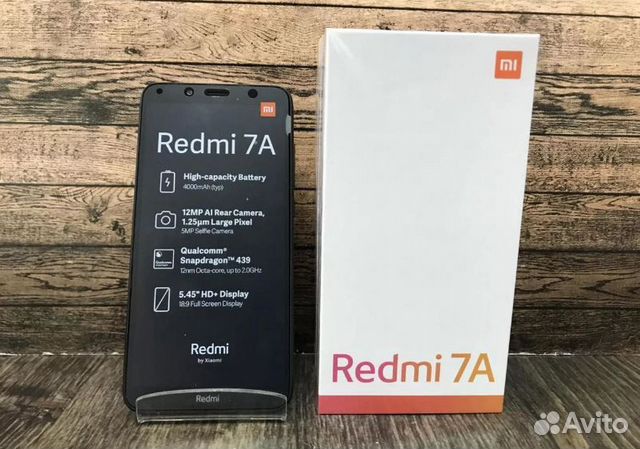Xiaomi Redmi 7A 32gb Black / Новый