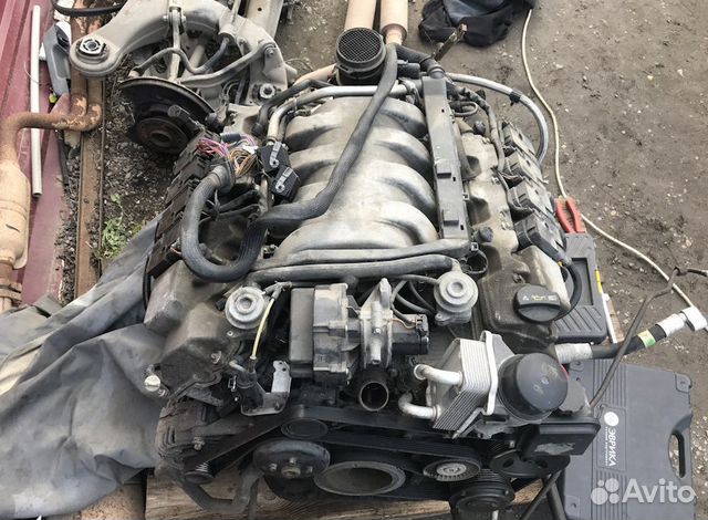 Двигатель мерседес E430 M113 2002 год