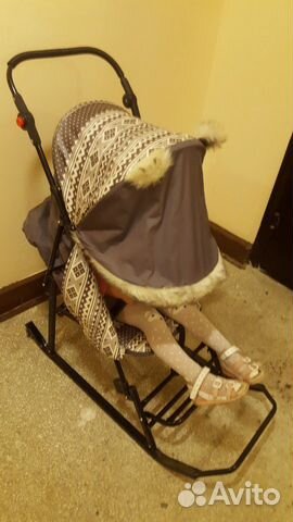 Коляска санки
