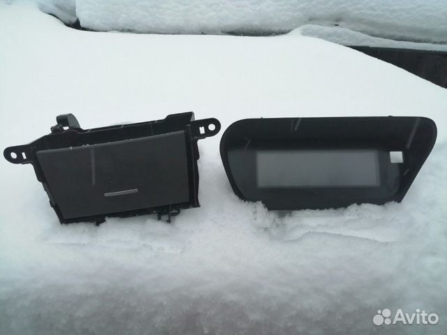 Дисплей+штатный бардачок Хонда Аккорд 8