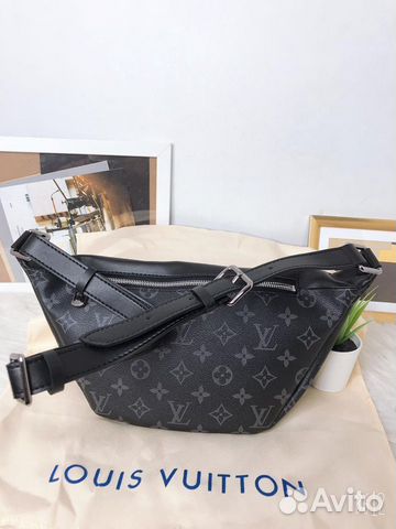 Поясная сумка Louis Vuitton Pumbag LV серая Поясная сумка Louis Vuitton Pumbag LV серая