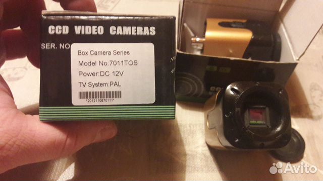 CCD BOX camera. 7011TOS. новые