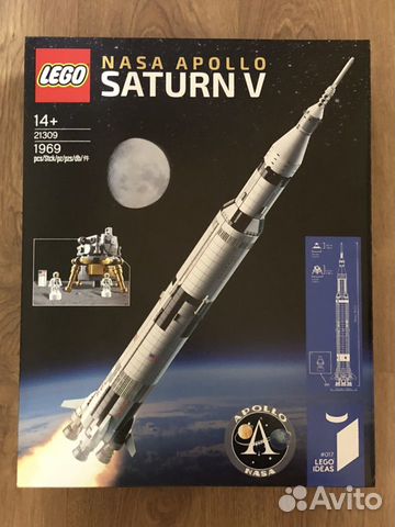 Новые Lego Ideas 21309 и 21315 Сатурн 5 и Книга Новые Lego Ideas 21309 и 21315 Сатурн 5 и Книга