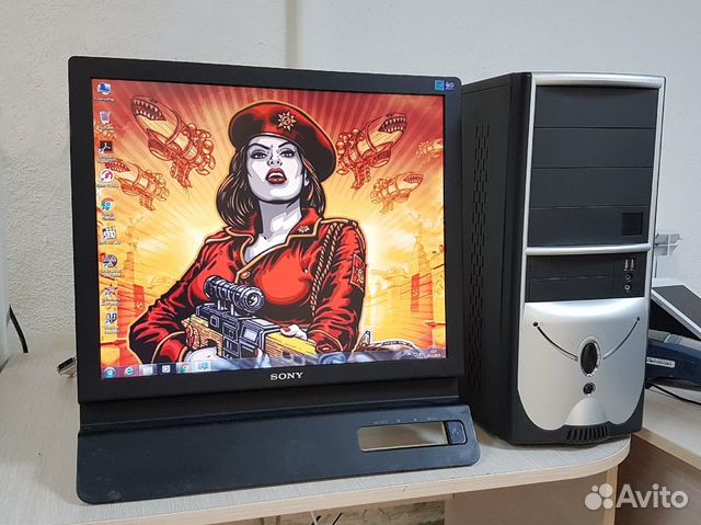 Компьютер для игр базового уровня работы учебы инт