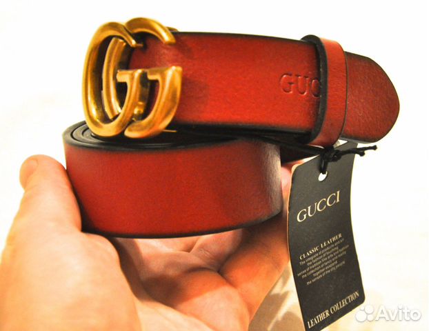 Женский ремень / Gucci / новый (красный) Женский ремень / Gucci / новый (красный)