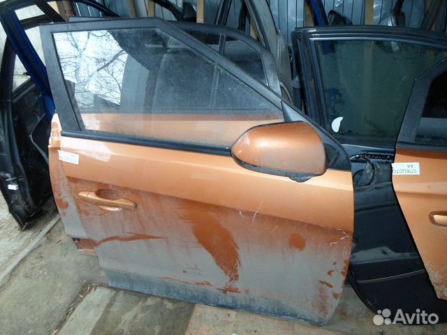 Дверь передняя правая Hyundai Creta оранжевый Дверь передняя правая Hyundai Creta оранжевый
