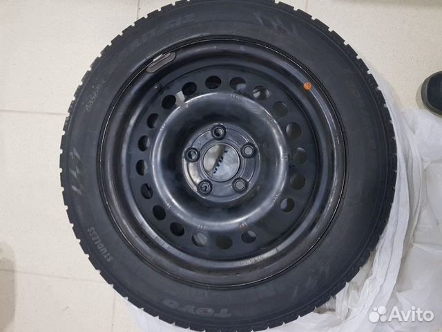 Зимняя резина Toyo 205/55/R16 на штампах KIA