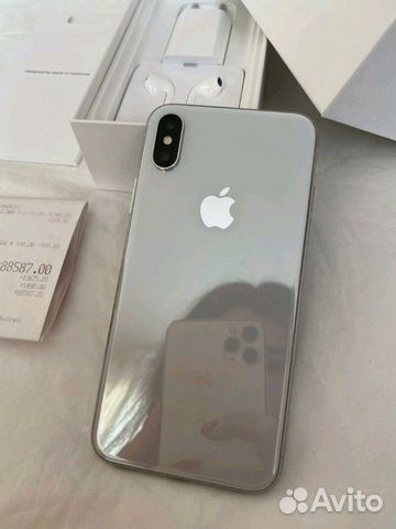 Смартфон Apple iPhone X 256 Гб Silver
