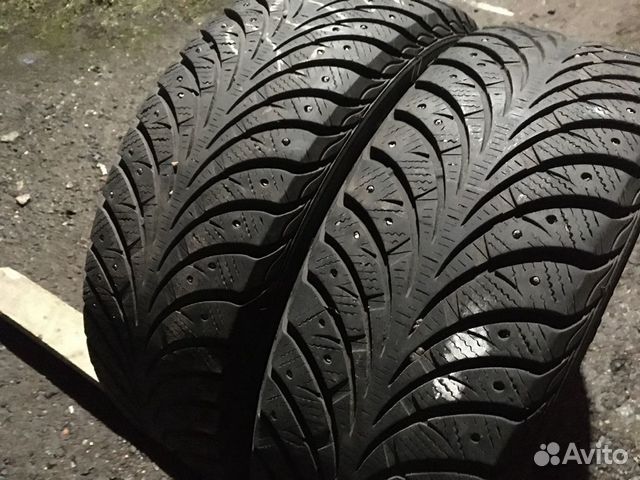 205 60 16 Goodyear зимние шины бу 2шт art470 205 60 16 Goodyear зимние шины бу 2шт art470