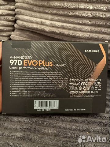 Новый SSD SAMSUNG 970 EVO plus 1tb Новый SSD SAMSUNG 970 EVO plus 1tb