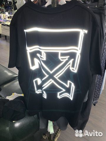 Футболка Off white рефлектив Футболка Off white рефлектив