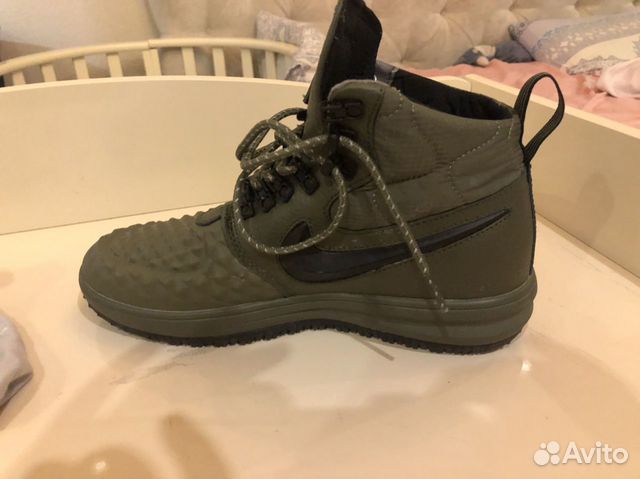 Зимние кроссовки Nike Lunar Force 1 Duckboot Зимние кроссовки Nike Lunar Force 1 Duckboot