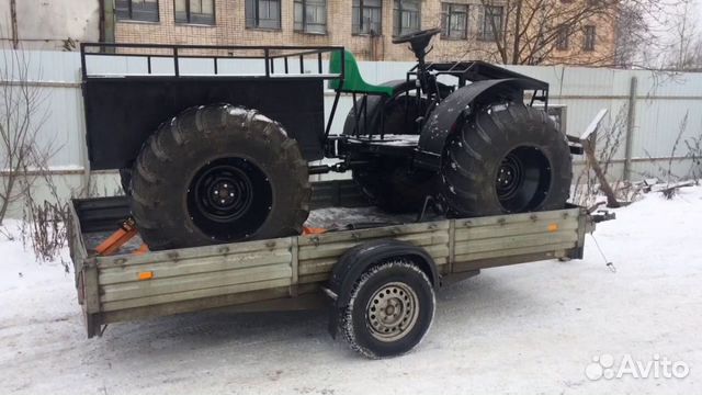 Снегоболотоход на шинах низкого давления