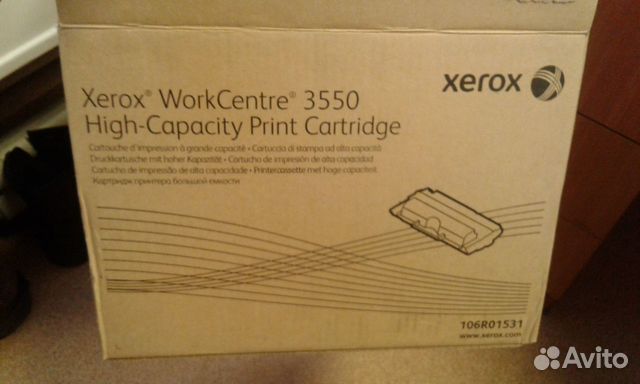 Картридж xerox 106R01531, черный Картридж xerox 106R01531, черный