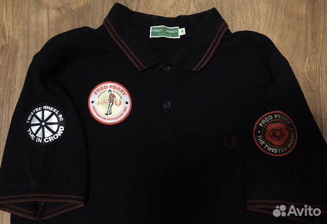 Поло fred perry twisted wheel лимитированное Поло fred perry twisted wheel лимитированное