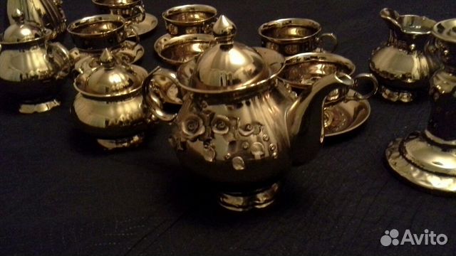 Сервиз чайный на 6 персон, новый Сервиз чайный на 6 персон, новый