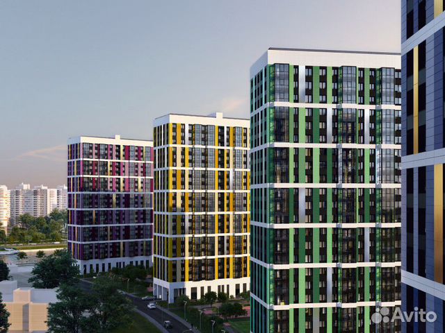 1-к квартира, 43.6 м², 7/22 эт.