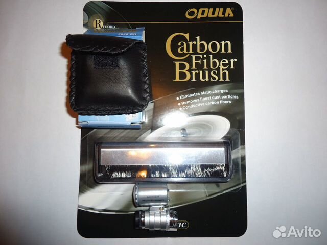 Наборы для винила: микроскоп+весы+щётки разные