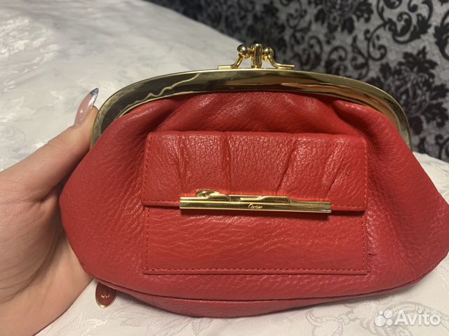 Клатч-кошелёк кожа cartier