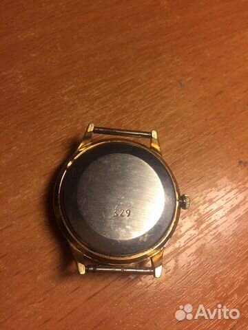 Часы Слава 2414 с позолотой