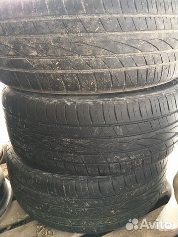 Японские диски r17 5x114.3 с резиной Falken