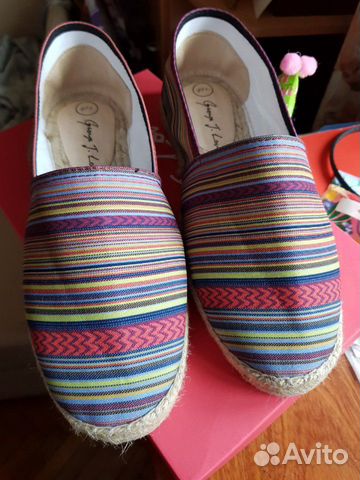 Эспадрильи слипоны 41 новые Эспадрильи слипоны 41 новые