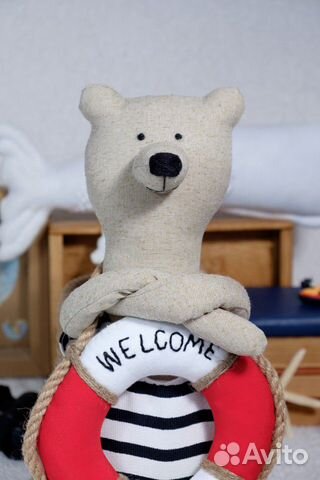 Медведь Оливер ручной работы Медведь Оливер ручной работы