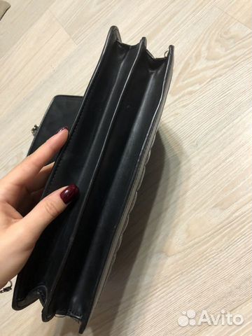 Сумка кожаная Zara с цепью