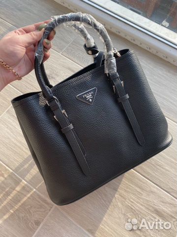 Сумка новая кожа prada