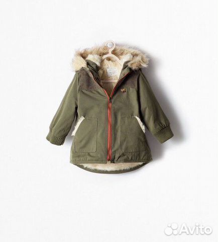 Куртка Zara 9-12мес.,80см