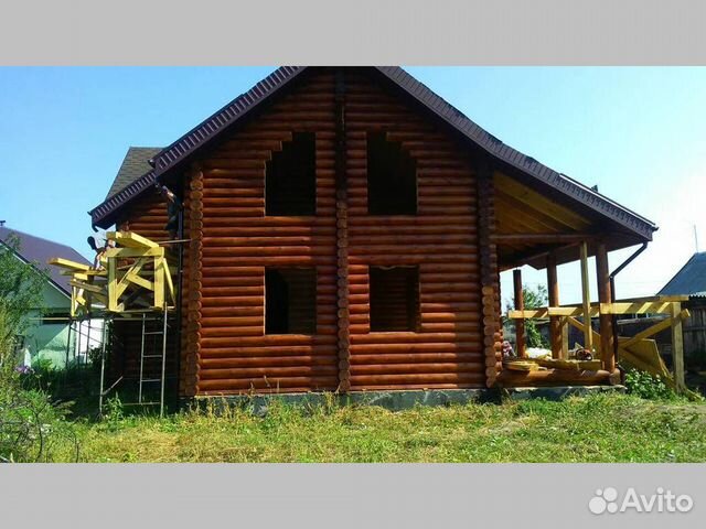 Сруб дома из рубленного бревна. Профессионалы