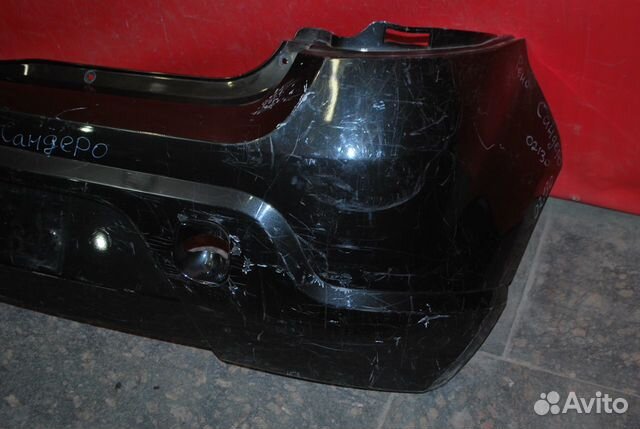 Бампер задний Рено Сандеро