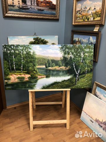 Картина, летний пейзаж Картина, летний пейзаж