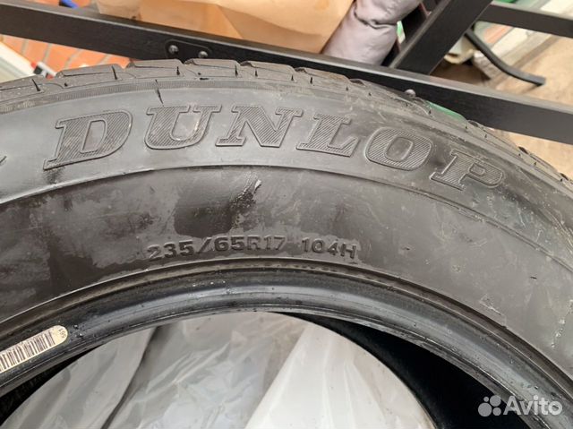 Dunlop 235/65R17 зима нешип 4шт