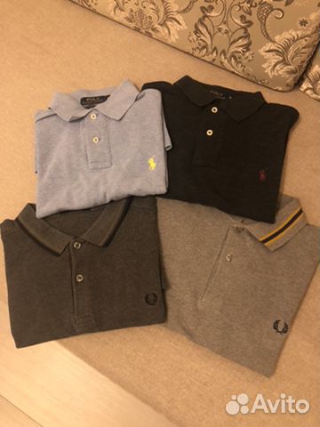 4 Поло, Fred perry Ralph lauren 4 Поло, Fred perry Ralph lauren