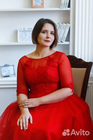 Вечернее платье красное Вечернее платье красное