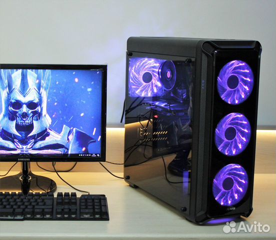 Игровой пк i5-4570 + RX 580 8gb