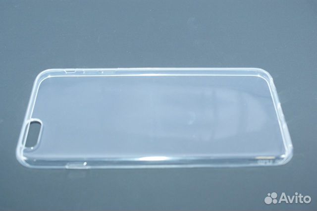 Силиконовый чехол для iPhone 6 Plus (прозрачный)