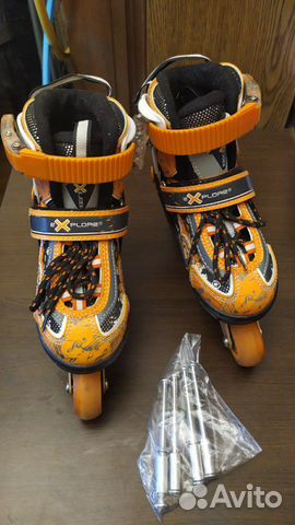 Коньки роликовые детские раздвижные Коньки роликовые детские раздвижные