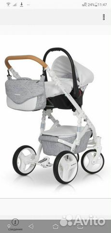 Коляска Riko Bruno Luxe 3в1 Коляска Riko Bruno Luxe 3в1