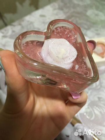 Гелевая декоративная свеча