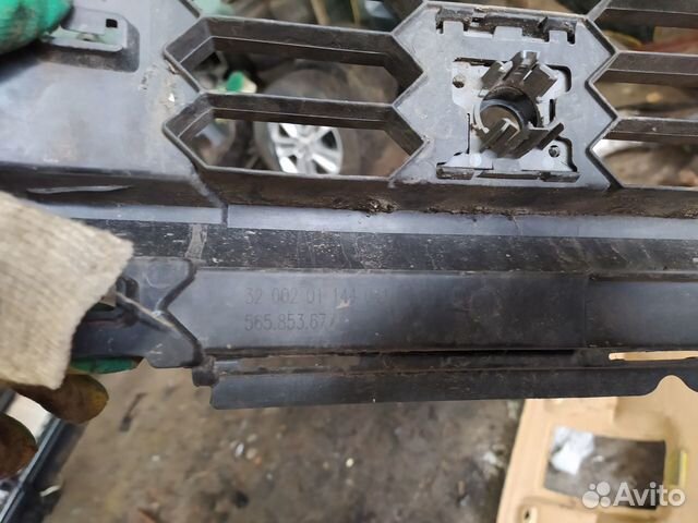 Решетка бампера Skoda Kodiaq Решетка бампера Skoda Kodiaq