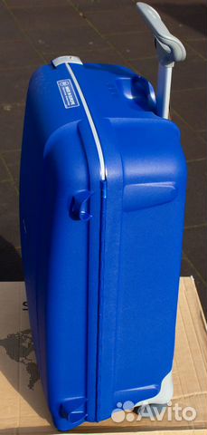 Чемодан Samsonite Aeris L, 87,5л, синий, новый Чемодан Samsonite Aeris L, 87,5л, синий, новый